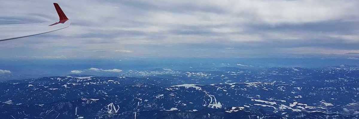 Verortung via Georeferenzierung der Kamera: Aufgenommen in der Nähe von Gemeinde Schwarzau im Gebirge, Österreich in 4400 Meter